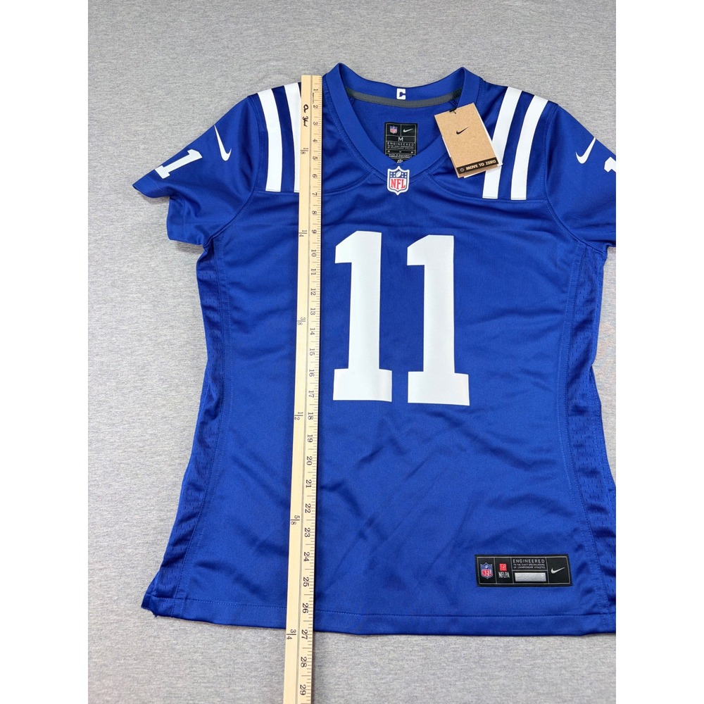 Nike Indianapolis Colts Michael Pittman Jr 11 Jersey Womens Medium Blue NFL New - Picture 4 of 8